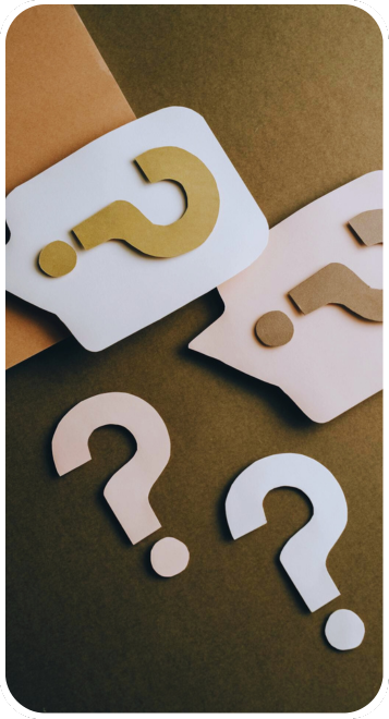 Decorative FAQ illustration